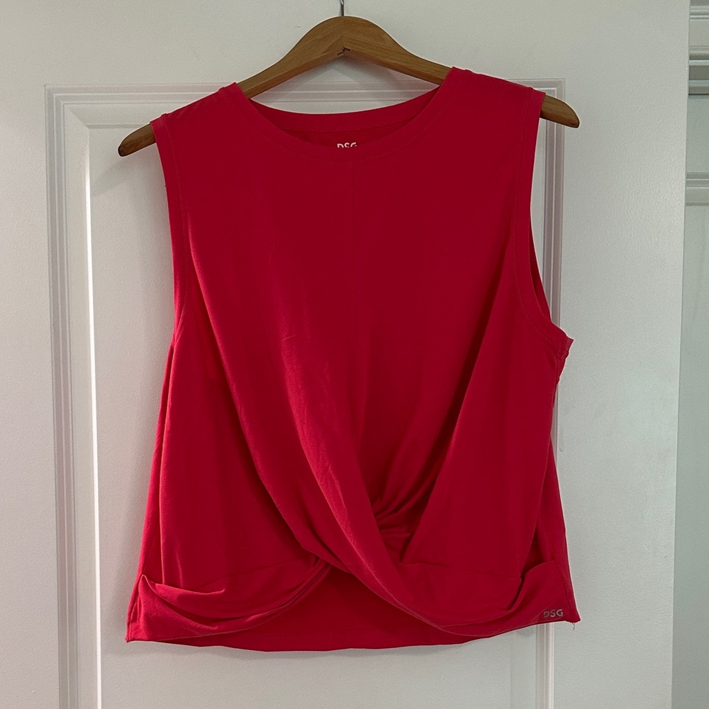 DSG Hot Pink Workout Tank Top